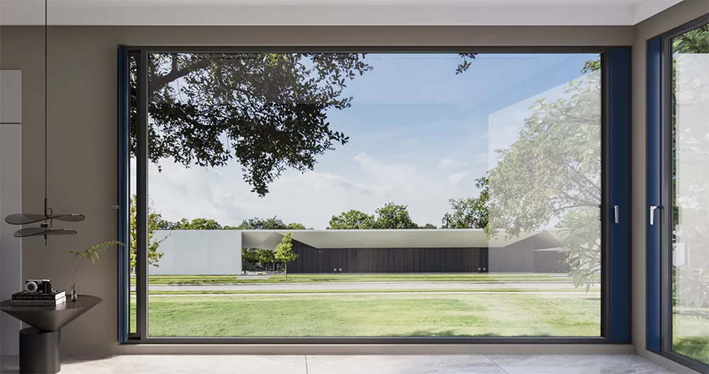 پنجره های آلومینیومی میکرو تهویه نوآورانه برای ساختمان های مسکونی و تجاری مدرن